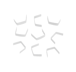 White clipband