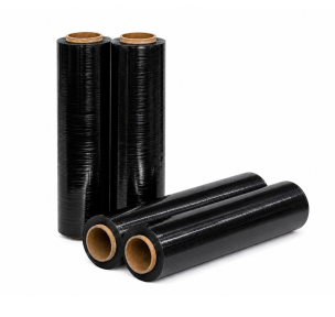 Stretch wrap Black