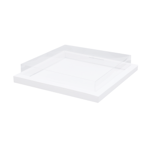 Kartona kastes ar PVC vāku (mikrogofras)