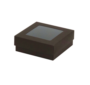 Cardboard boxes with window