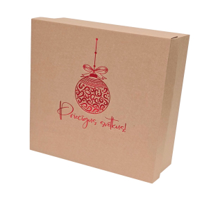Microcorrugated cardboard box