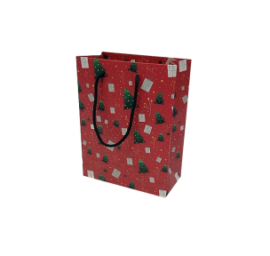 Design bag with fabric handles