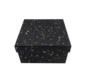 Melnas dāvanu kastes