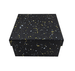 Melnas dāvanu kastes