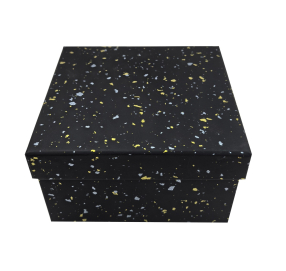 Melnas dāvanu kastes