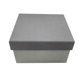 Pelēkas dāvanu kastes