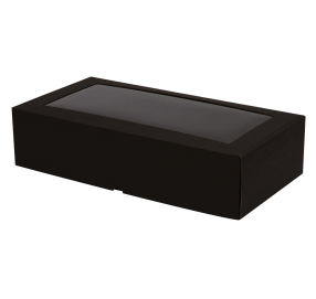 Коробка из микрогофрокартона с окном