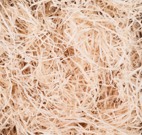 Koka vilnas skaidas dekorēšanai 2,5kg