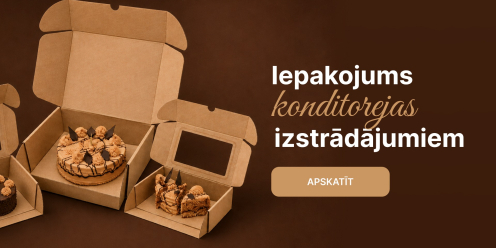 Konditorejas izstrādājumiem